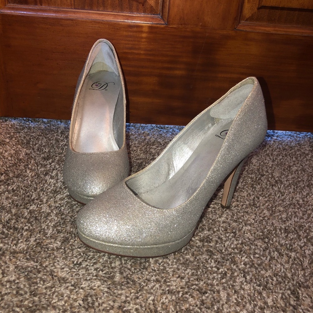 Glitter heels